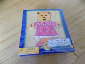 Puzzles Wooden Bear in a Box Dress Up Puzzle Girl 6 puzzles Little Tree Learning - Picture 1 of 6