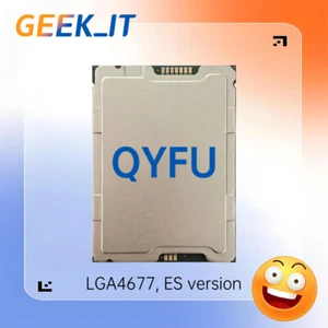 ✅Intel Xeon 8461V ES QYFU 1.8GHz 48C / 96T 90MB 300W LGA4677 CPU D0 Step 3 - Picture 1 of 3