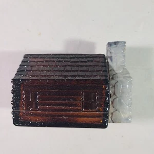VTG Avon Homestead Decanter Electric Pre-Shave Lotion 4 fl oz Log Cabin Empty - Picture 1 of 12