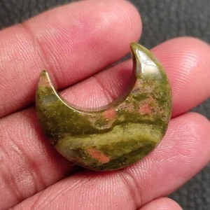 34,00 quilates Luna Madagascar Jaspe Cabujón Diseñador Piedra Preciosa Natural 29X13X6 MM - Imagen 1 de 8