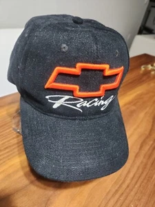 ✅️Vintage Chevrolet Racing Nascar Baseball Hat Cap Black adjustable Hong-Kong - Picture 1 of 10