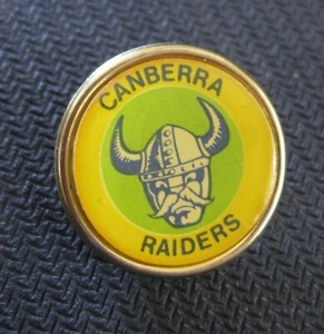 CANBERRA RAIDERS RUGBY LEAGUE LAPEL/HAT PIN/BADGE - Picture 1 of 3