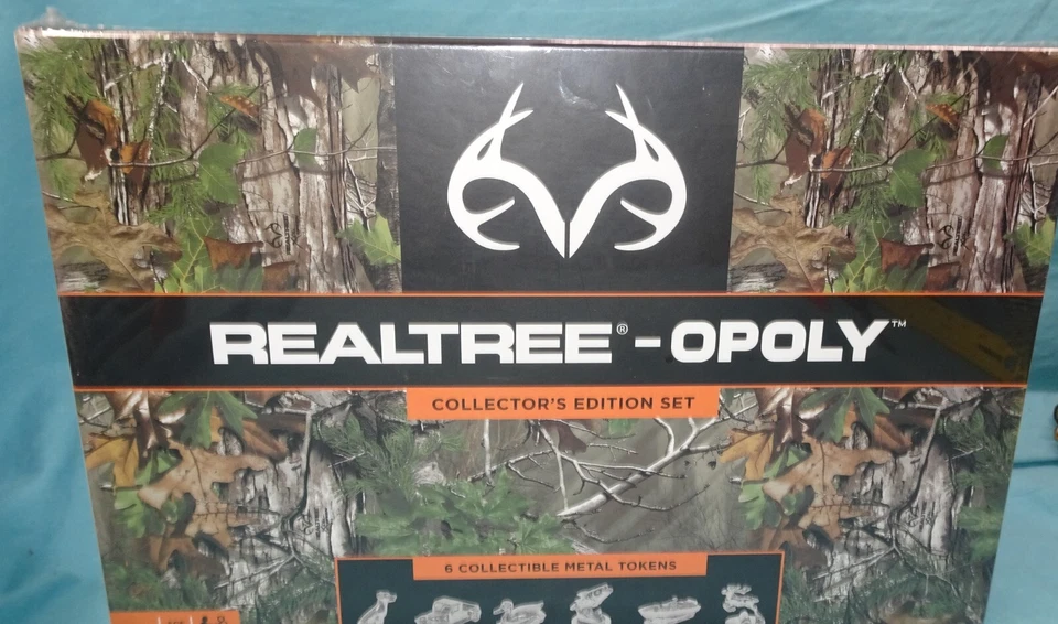 NUEVO = Precintado == Realtree-Opoly Caza Monopoly Juego de Mesa Edición Coleccionista Foto 1 de 4