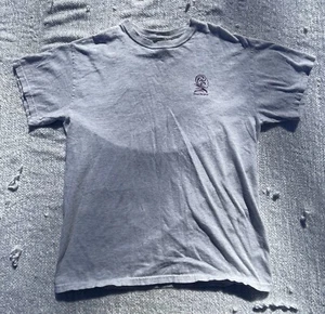 Unisex Medium Light Gray Graphic T Shirt Positive Message Change The World - Picture 1 of 12