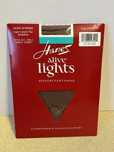 Collant Hanes Alive Lights Light Support control top taglia C appena lì 814 - Foto 1 di 4