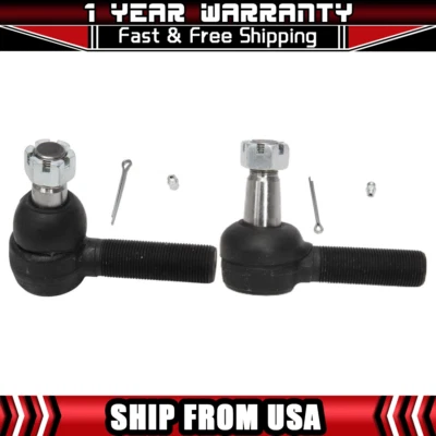 Juego de 2 piezas de extremo de barra de dirección izquierda derecha para Peterbilt 282 Foto 1 de 4