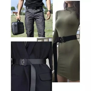 NEU Armee Militär Taktischer Gürtel Tactical Belt Metallschnalle BW Bundeswehr - Bild 1 von 6