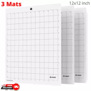 3 Pack Cutting Mat For Silhouette Cameo 4/3/2/1 12x12 Inch Standard Adhesive - Picture 1 of 6