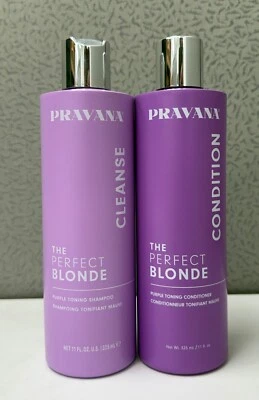 Pravana The Perfect Blonde, Purple Toning Shampoo & Conditioner, 10 pack (5x2) - Image 1 of 4