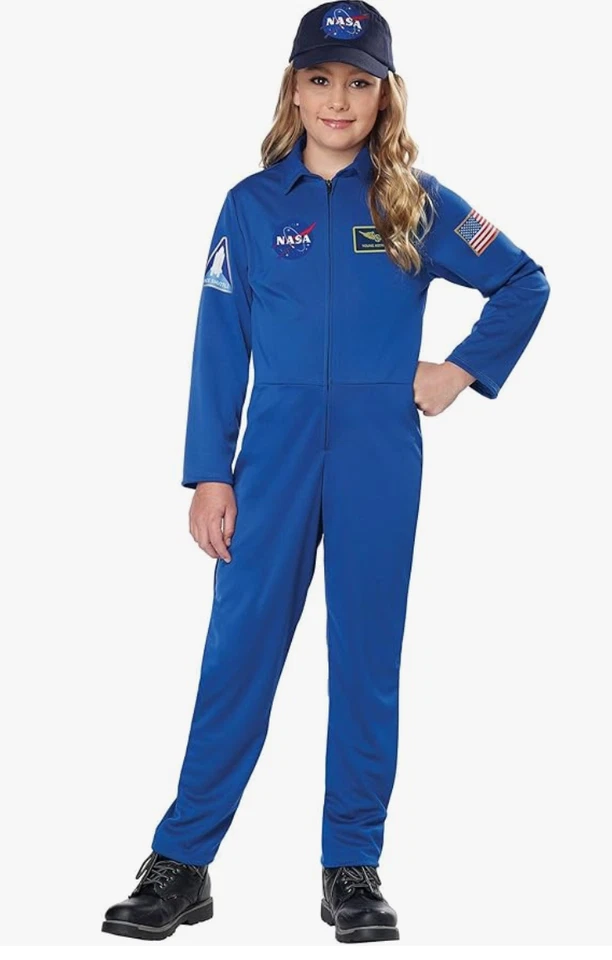 Disfraz Mono Azul Niños NASA Talla Mediana Foto 1 de 1