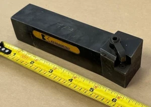 KENNAMETAL INDEXABLE LATHE TOOL HOLDER KCLNL-204D INS CN-45, 6"X1.25"X1.25" - Picture 1 of 9