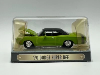 Dodge Super Bee 1970 Racing Champions, verde, 1:64, excelente Foto 1 de 4