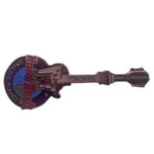 Vintage Hard Rock Cafe Save the Planet Toronto Guitar Souvenir Pin - Picture 1 of 2
