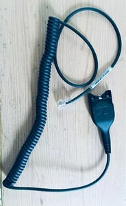 SENNHEISER PART 005362 CSTD01 HEAD SET SPIRALKABEL - Bild 1 von 1