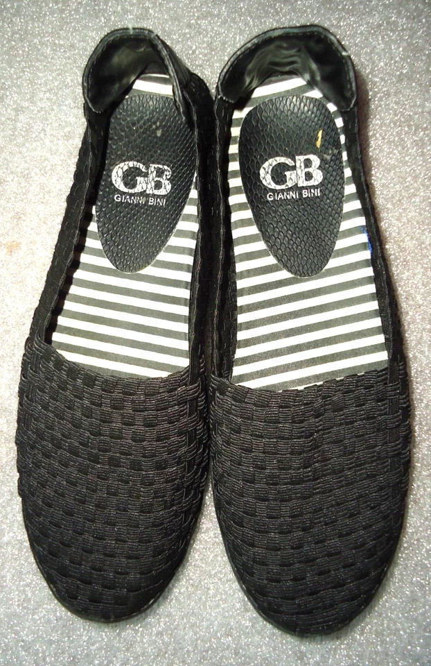Zapato negro Gianni Bini transpirable ligero cómodo para mujer talla 5,5/35,5 Foto 1 de 4