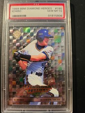 1999 ICHIRO SUZUKI BBM '99 DIAMOND HEROES CHROME   #180 PSA GEM MINT 10 ⚾⚾⚾