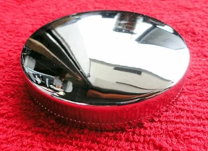 NEW 61103-36 Chrome Gas tank Cap Harley Pre-74 style Vented - Picture 1 of 4