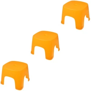 3pcs Plastik Fußhocker Toilette Tritthocker Badezimmerhocker Nonslip Stiefhocker - Bild 1 von 12