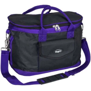Tough-1 HORSE HELMET GROOMING CASE / OVERNIGHT TOTE BAG w/ Pockets 2 COLORS! - Picture 1 of 8