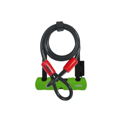 ABUS SALE $79.95 (RRP$119) ULTRA MINI 410 140MM+COB GN L8 SHACKLE LOCK AND CABLE - Image 1 of 2