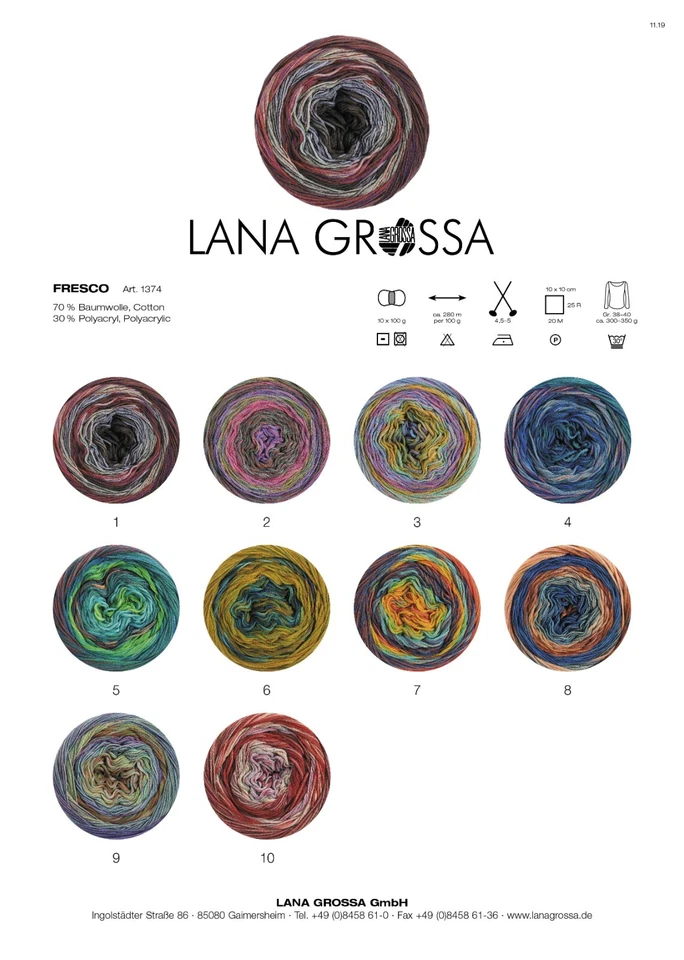 Lana Grossa - Fresco - Wolle zum Stricken - Bild 1 von 1