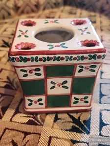 Vintage Hand Painted Inkwell From Aladin, France - Picture 1 of 7