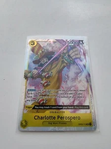 One Piece CCG Pillars Of Strength OP03 Charlotte Perospero OP03-113 SR Englisch - Bild 1 von 2