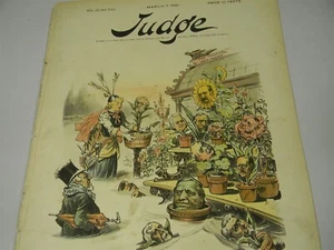 5. März 1892 Richterzeitschrift - 1890er Politische Satire - tolle Grafik - 8O - Bild 1 von 8