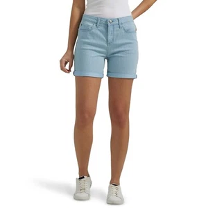 NUEVOS CON ETIQUETAS PANTALONES CORTOS LEE A RAYAS LIGERAS TALLA 22 M.. ¡WOW!¡! - Imagen 1 de 5