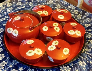 Vintage Noritake Toki Kaisha 'Daisy' Tea Set with tray - Picture 1 of 23