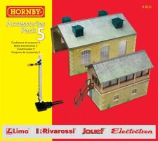Hornby Accessories Pack 5 - Signal Box & Engine Shed