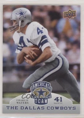 2009 Upper Deck America's Team Charlie Waters #14 - Image 1 of 2