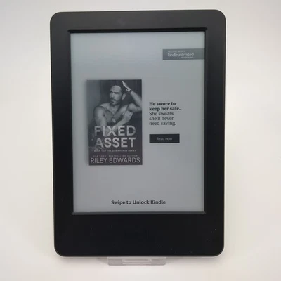 Amazon Kindle Paperwhite 7th Generation 4GB eReader - Black - WiFi #7688 - Image 1 of 4