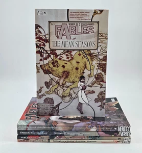 Fables The Deluxe Edition VOL 1-5 DC VERTIGO LOT BILL WILLINGHAM VG - Picture 1 of 7