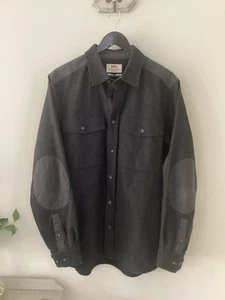 Men’s Fjallraven Ovik Grey Wool Overshirt/Jacket, UK Size L, Very Good Conditio - Imagen 1 de 5