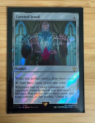 Magic the Gathering: Coveted Jewel (Surge Foil) Commander: Final Fantasy Foil NM - Image 1 of 2