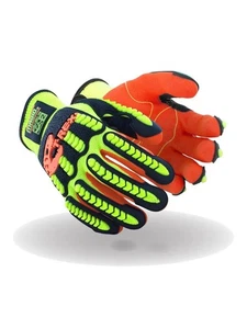 MAGID T-REX Flex Series Sandy Nitril beschichtete schlagfeste Arbeitshandschuhe - 2XL - Bild 1 von 4