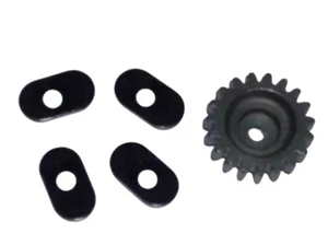 19Z Ritzel Pinion Gear für Losi 5ive-T / 5T inkl. 19er Motorplättchen (4 Stk.) - Bild 1 von 1