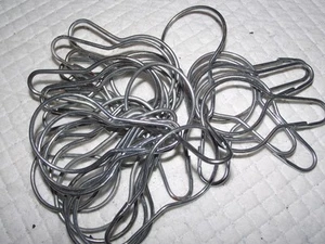 VINTAGE SHOWER CURTAIN HOOKS, PK OF 24 - Picture 1 of 2