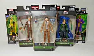 Marvel Legends Disney+ PLUS TV Series Loki Set Lot of 5 Mobius, Kang Sylvie 2021 - Bild 1 von 15