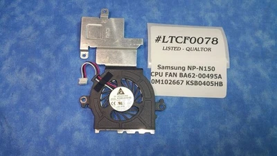 LTCF0078 - Samsung NP-N150 Netbook CPU Fan/Heatsink Assembly BA62-00495A - Image 1 of 2