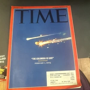 2003 FEBRUARY 10 TIME MAGAZINE - THE COLUMBIA IS LOST FEBRUARY 1, 2003 - H 6543 - Picture 1 of 10