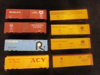 Eight S Gauge 40' Freight Car Shells by American Models (TJ) - Image 1 of 2
