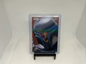 2025 Topps Chrome Star Wars Geonosis Reflections Mace Windu Jango R-15 Case Hit  - Picture 1 of 2
