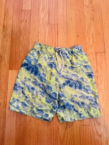 Under Armor Boys Size L Swim Trunks Teal Blue - Picture 1 of 3