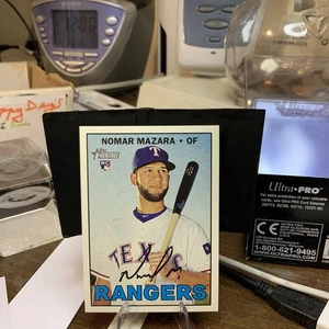 Nomar Mazara 2016 Topps Heritage ROOKIE SP #704 - Texas Rangers - Bild 1 von 2