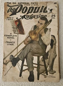 The Popular Magazine - 7. Mai 1925 Zellstoff, - Bild 1 von 4