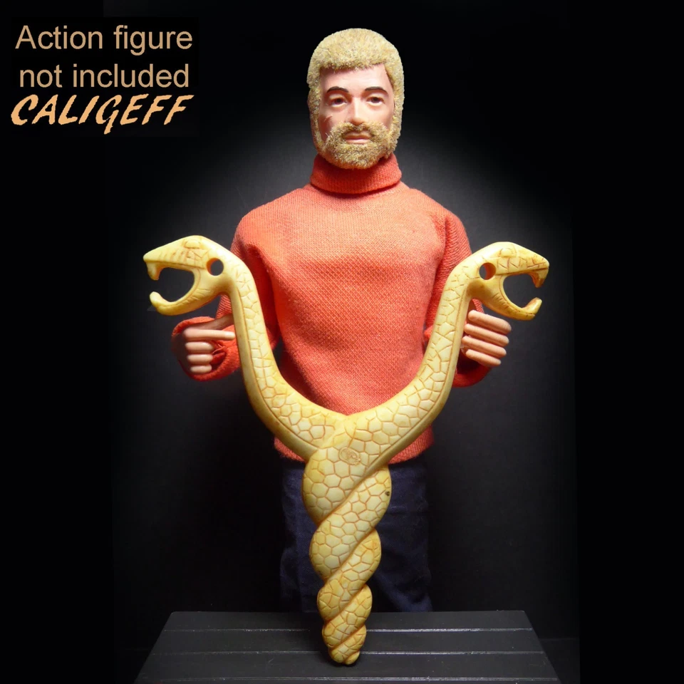 Gadget Pif 1974 vintage ~ Rahan Slingshot ~ GI Joe Foto 1 de 4