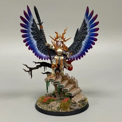YNDRASTA THE CELESTIAL SPEAR PAINTED WARHAMMER AOS STORMCAST ETERNALS - Image 1 of 4