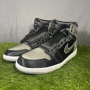 Nike Air Jordan 1 Retro High OG Black Satin Shadow 12W / 10.5 Men's FD4810-010 - Picture 1 of 9